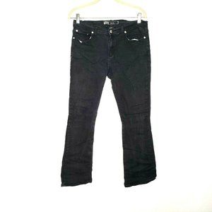 U-51 Authentic Denim  Black Stretch Jeans
